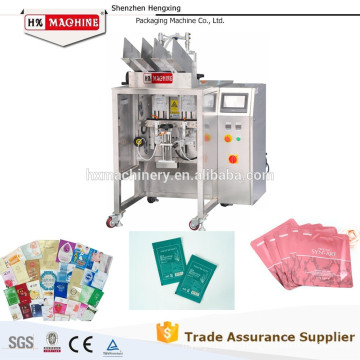 Facial mask packing machinery automatic intergrated process face mask filling sealing machine